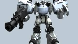3D Model of Robot 01 Review