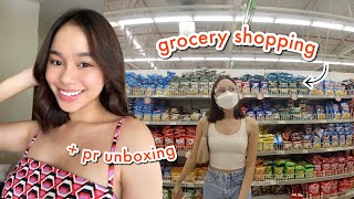 Grocery Run, Steak Night & PR Unboxing 🥩🛒 | ThatsBella