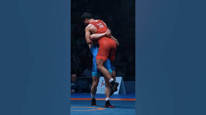 Don't let go until you win! Ali ARSALAN 🇷🇸 wins the world 🥉 #wrestleTirana