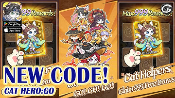 🎁 Cat Hero:GO 5 GIftcodes & How to Redeem Codes - Mobile Game (Android)