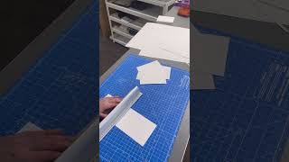 Day 8 of handwriting, making the postcards | Daynotes 008