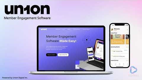 UN1ON Member Engagement Software - Intro Video