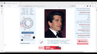 JFK JR. Today's Astrological Alignments are EXACT SAME as John F. Kennedy Jr.'s 💖