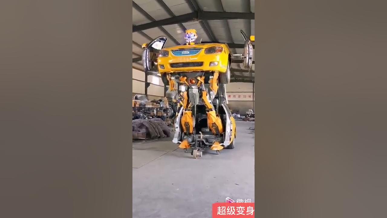Transformer Costume That Really Convert, Bumblebee Transform Fancy Dress