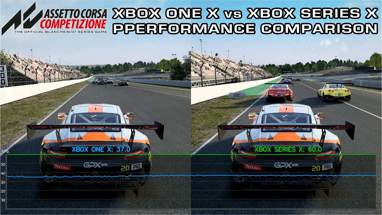 Stare Scared to die graduate Assetto Corsa Competizione - Xbox One X vs Xbox Series X - Performance  Comparison - YouTube