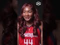 Mystics players showing off their TikTok talents 💃 📸 #mystics #wnba #shorts