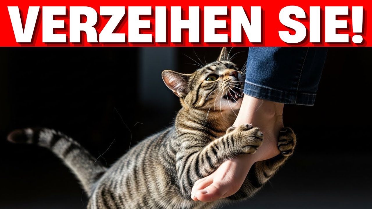 9 Katzengesten, die eigentlich 'Es tut mir leid' bedeuten