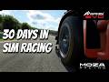 My First 30 Days in Sim Racing | Here's What Happened - Banned, Unbanned, and Won | AC Evo