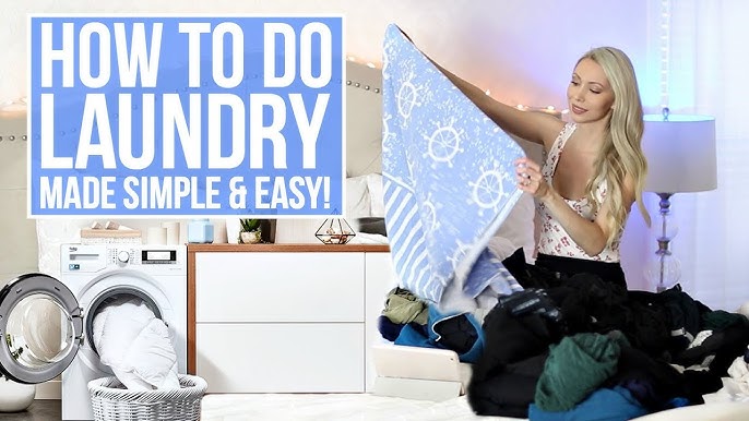 How To Do Laundry-FULL Tutorial 