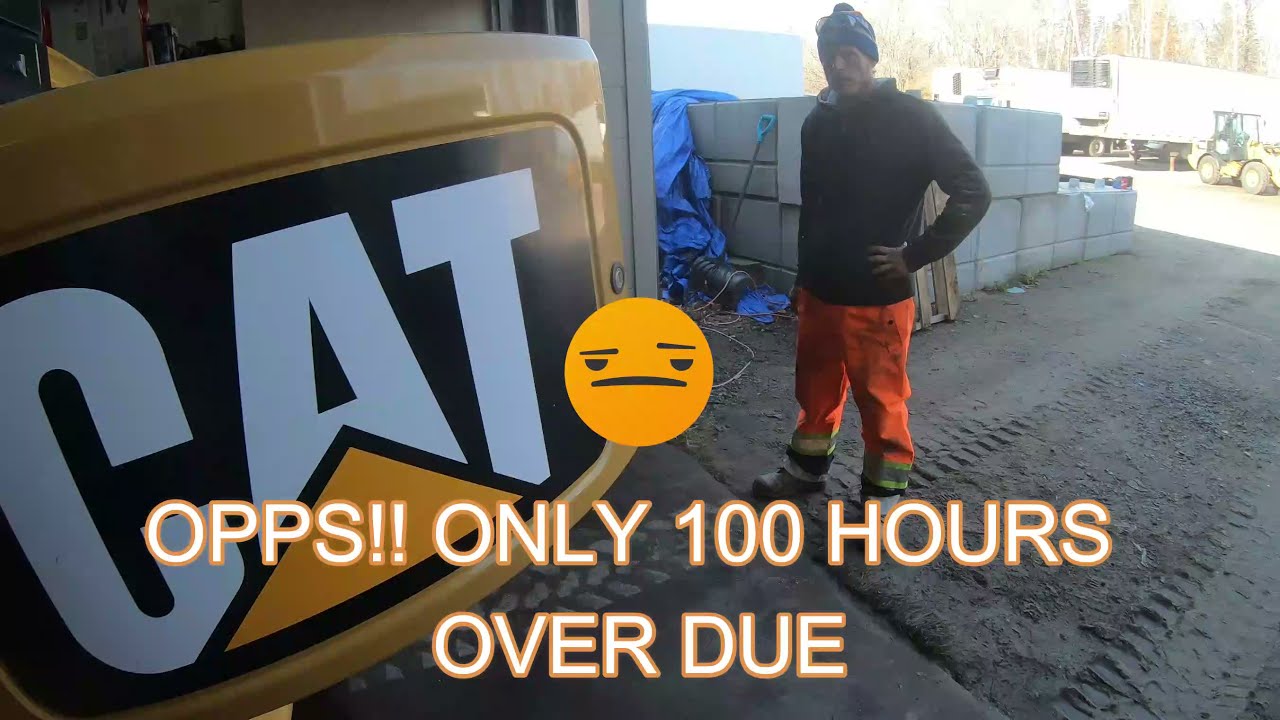 CAT 303 FIRST 250 HOUR SERVICE