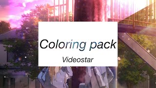 Coloring pack tutorial videostar