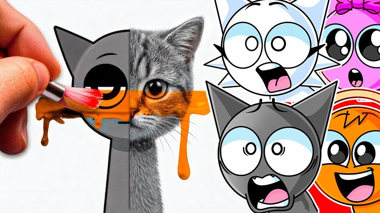 Reacting To SPRUNKI Original vs REALISTIC DRAWINGS