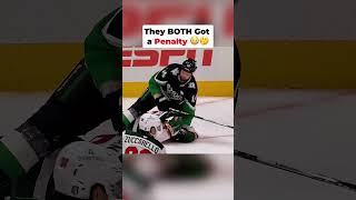 Jamie Benn NASTY cross-check on Hartman 😳😬 #hockey #nhl #dallasstars