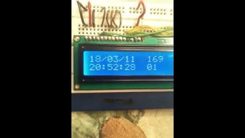 DS1307 Real time clock