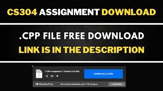 CS304 Assignment 1 solution 2026  cpp file