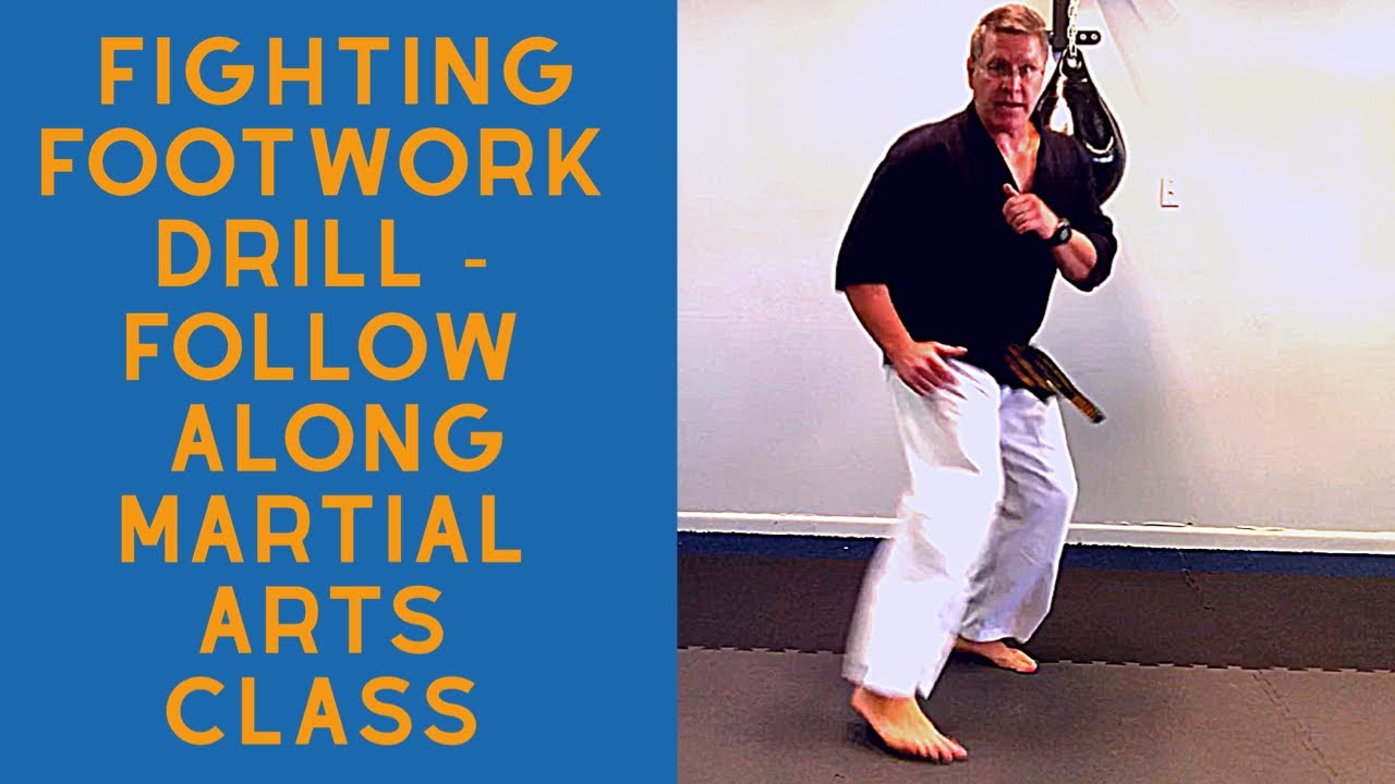 Simple Martial Arts Footwork Drill For Beginners YouTube