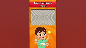 Part 2 | Guess the fruit name | Think Fast