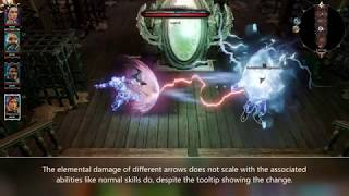 Crafted Arrow Damage Scaling Tooltip Bug in DOS2
