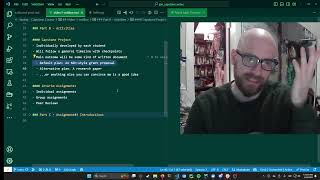 2024 - Spring - Capstone - Video 1a -  Intro to the course