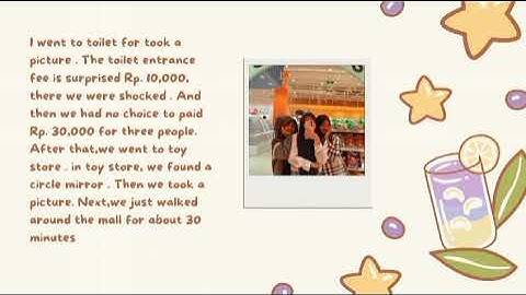 English Project - Recount text