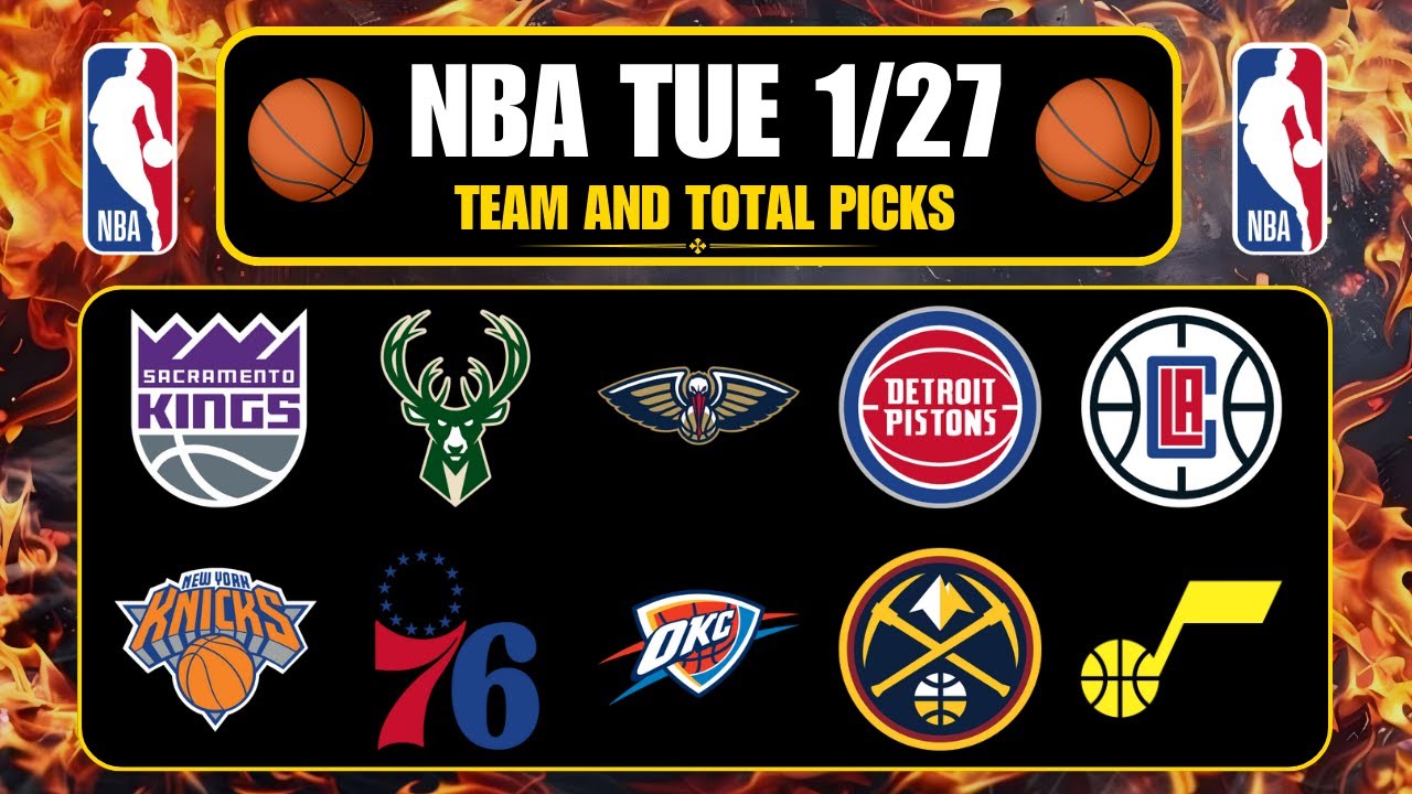FREE NBA Picks Today Tuesday 1/27/2026! NBA Picks & Predictions 2026