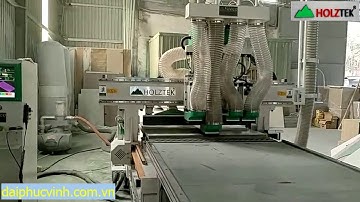 MÁY CNC NESTING 4 ĐẦU PRO-R4F Holztek sản xuất nội thất công nghệ 4.0