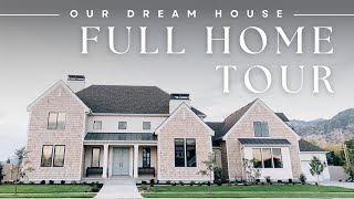 Full HOUSE TOUR!! Our Dream Home Build...Fully DECORATED!!