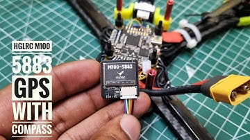 Hglrc M100 - 5883 Mini Gps with compass/Unboxing and setup/inav