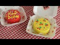 Korean Popular Lunch Box Cake 인스타 감성 뿜뿜 도시락 케익 만들기 | Sunday Baking