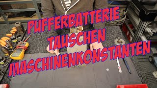 MAHO CNC Tipps &amp; Tricks E13 - Pufferbatterie tauschen - Maschinenkonstanten wiederherstellen