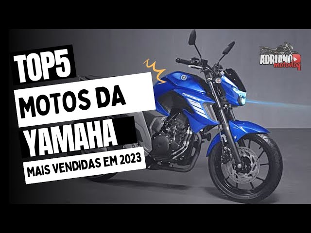 Estas são as motos mais vendidas do Brasil em 2023