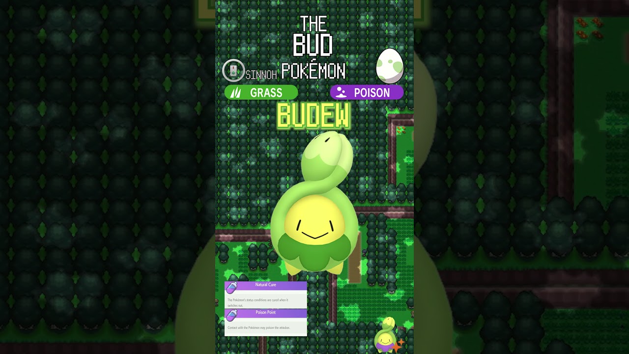 Budew → Roselia → Roserade