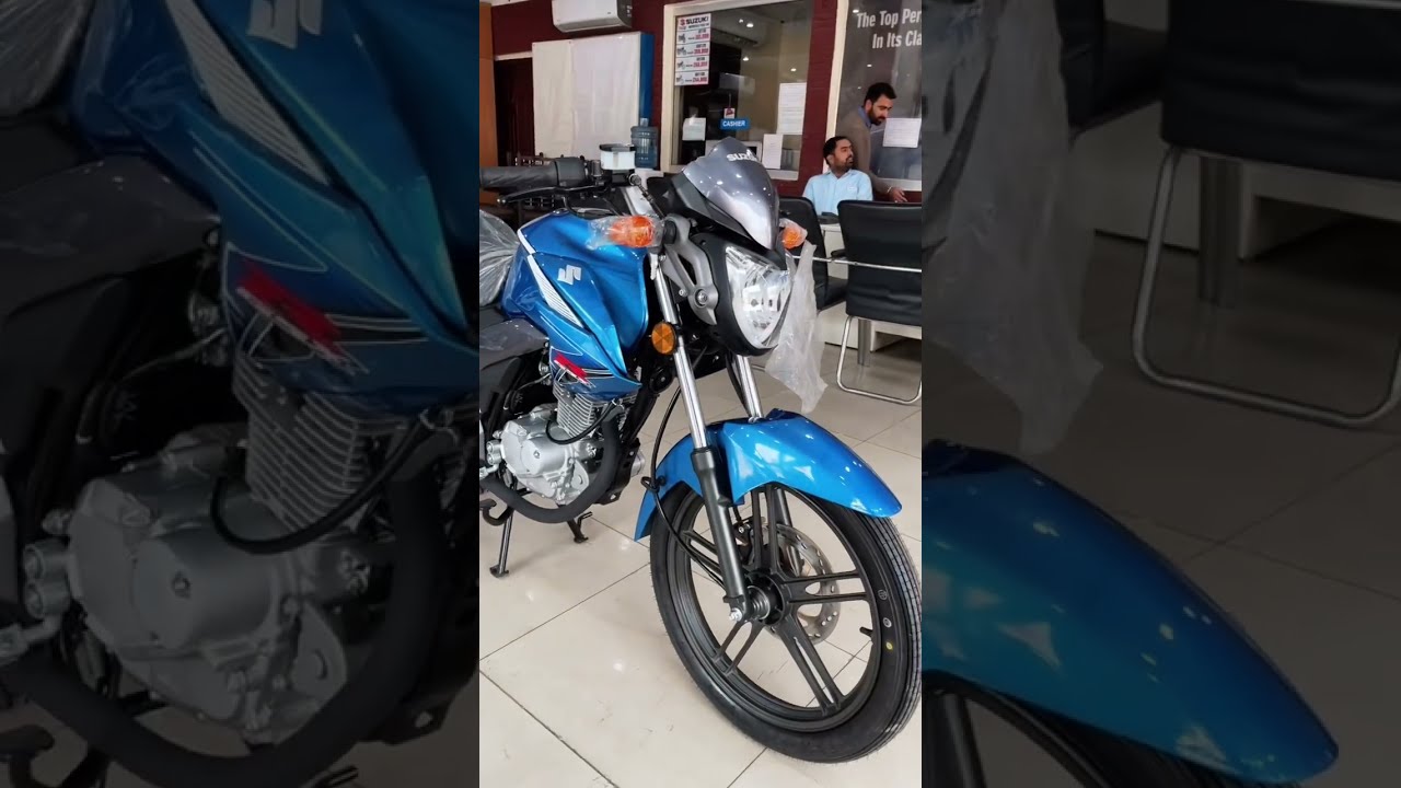 Suzuki GSX 125 Blue Edition 2023 Model - YouTube
