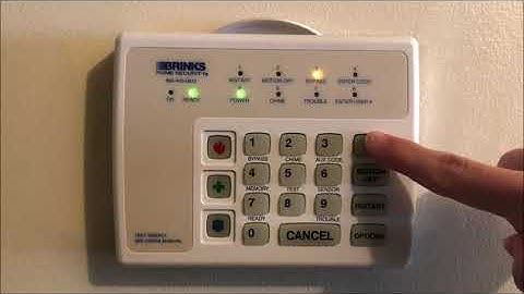 Bypassing Zones on the BHS 3112 Alarm System