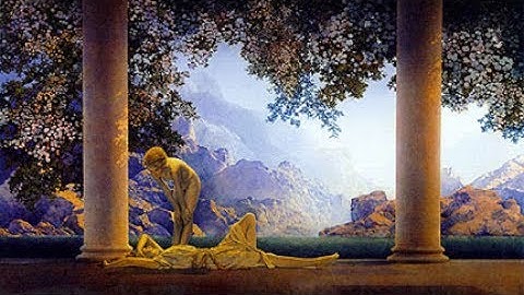 "Daybreak" Painting by Maxfield Parrish - 30 Minute Documentary