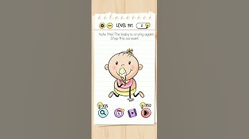 Brain Test Level 191 Walkthrough