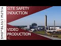 Contractor health and safety induction suitable for visitors and on site contractors