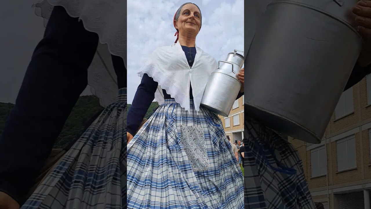 #gigantes de #oronoz #mugaire #erraldoiak #gegants #larraintzar #ultzama #diadelacuajada #shorts