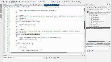 C# Subject Observer Design Pattern Demo