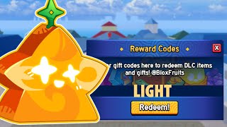 Light Fruit Code Blox Fruits Roblox