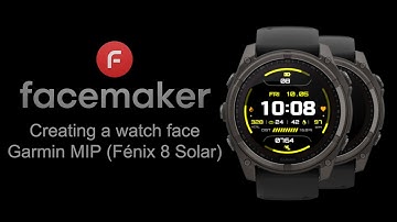 Creating a Watch Face - Garmin MIP (Fénix 8 Solar)