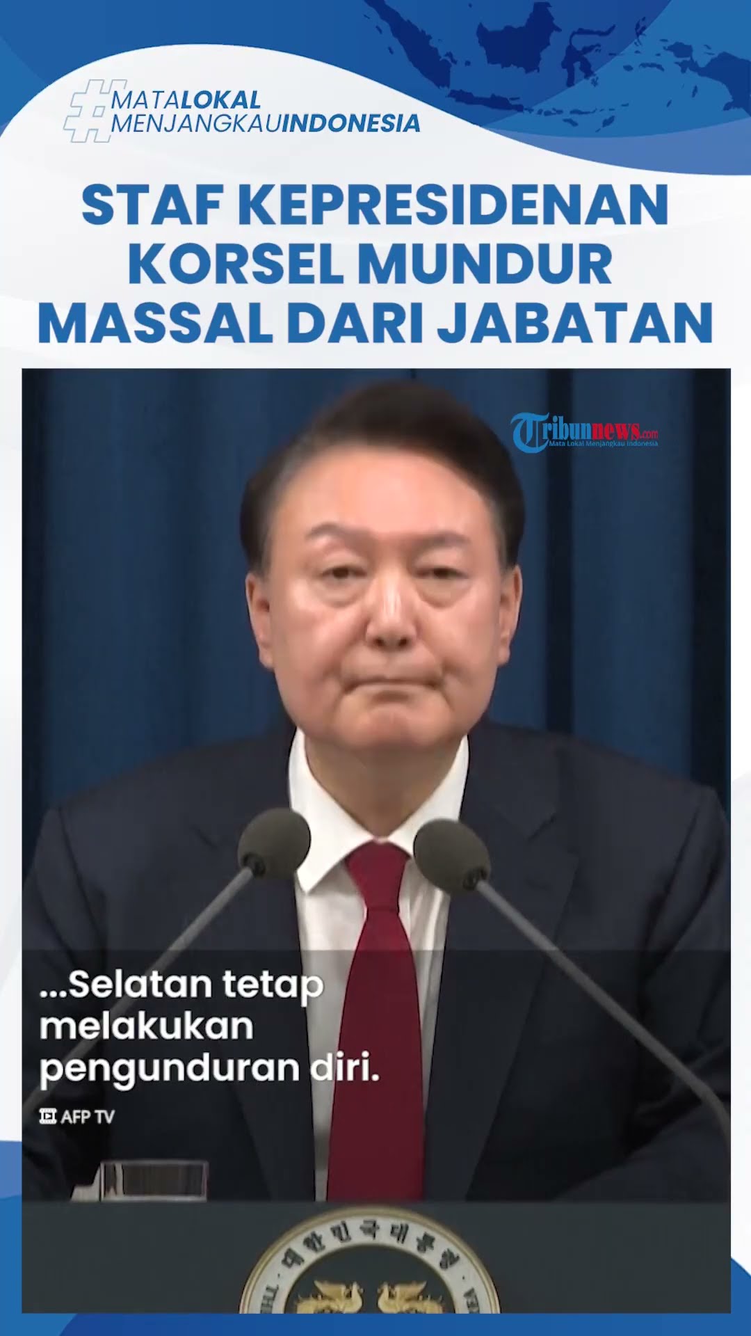Buntut Darurat Militer: Staf Senior Kepresidenan Korea Selatan 'Muak', Pilih Ramai-Ramai Mundur