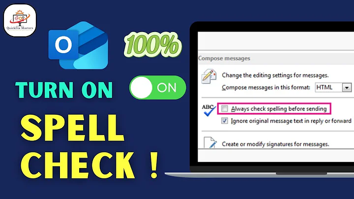 How To Turn On Spell Check in Outlook 2025 – Easy Step-By-Step Guide