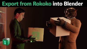 How to Export mocap from Rokoko and import the animation in Blender