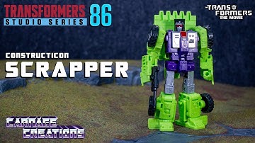 SCRAPPER - Leader of the Constructicons - Transformers Studio Series 86 Devastator Review (173)