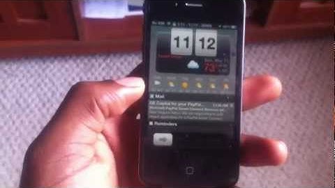 How to fix push notification on hacktivated iOS 5