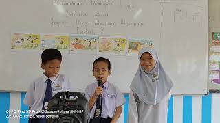Nyanyian Lagu Bahasa Arab Tahun 4 : Syamil Wafiq, Hadif Haiman \u0026 Syazhirah Mazuwin