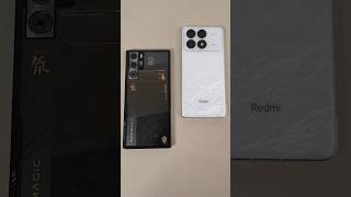 Redmagic8 Vs RedmiK70 2 Gaming Phone Hands On Comparision. #redmi #redmagic