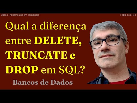 Diferença entre as declarações DELETE, TRUNCATE e DROP em SQL   Quando usar cada uma?