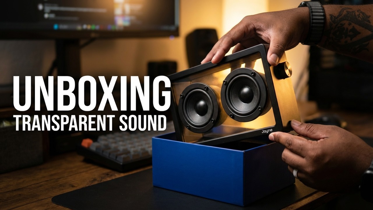 Transparent Retro Speaker With BIG Sound | JAYINE Cassette Mini